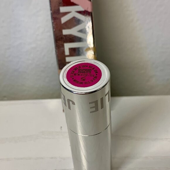Kylie Jenner "Raspberry Charlotte" Lipstick NIB Damaged Tip Original Rare Pink - Picture 7 of 16